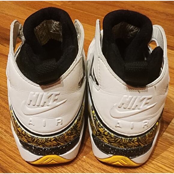 RARE 1992 Men’s Size 8.5 Nike Air Challenge Huarache Bright Goldenrod Agassi VTG - Picture 4 of 16